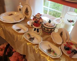 Pfaltzgraff Christmas dishes