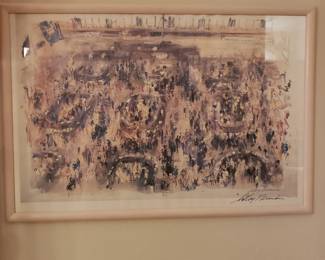Leroy Neiman signed print