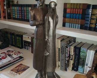 Statue by Austin Proding 1987 fisher