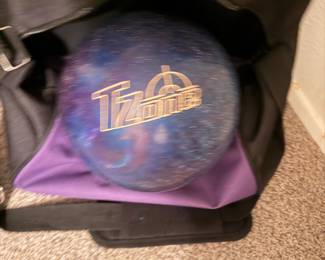 One of 2 bowling balls