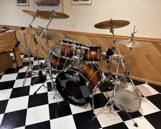 Yamaha Recording Custom drum kit with assorted extras *AVAILABLE FOR PRESALE*