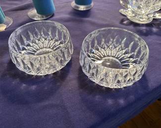 Gorham lead crystal bowls