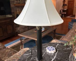 brass lamp