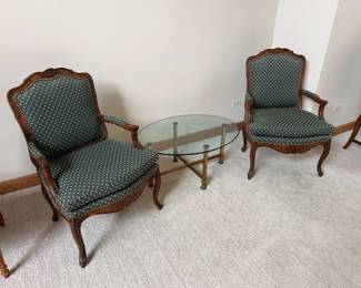 French Provincial/Rococo Revival Style Chairs