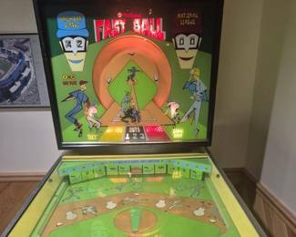 1968 Williams "Fastball" game. (Cleaned and Serviced)