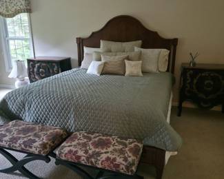 King Wood Bed - $600