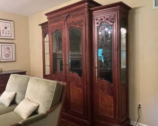 Gorgeous China Cabinet/Display Cabinet ~ $1000