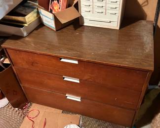 located downstairs, immediate left. left again in the Sewing room