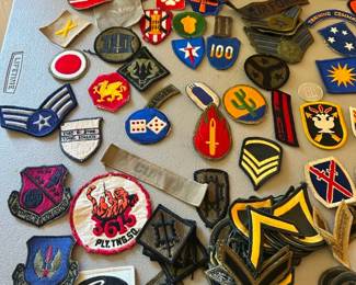All military collections in 1 room, upper floor. Get a price and bring to the cashier to hold to continue shopping or to leave. Thanks