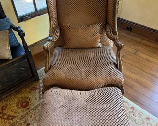 Chair and ottoman