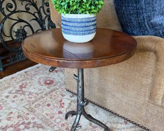 Round table iron base