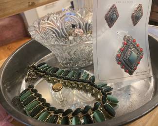 Costume jewelry.