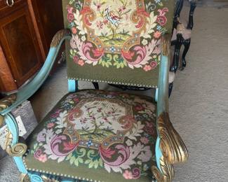 Needlepoint chair