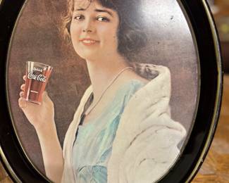  Vintage Coca Cola tray