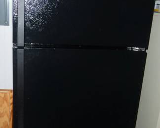 black fridge Whirlpool