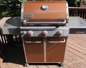 Natural gas grill
