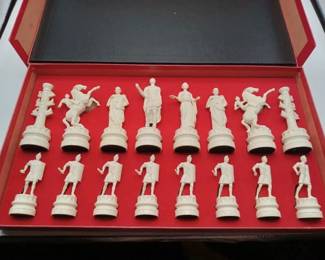 Classic Roman Gods Chess Set