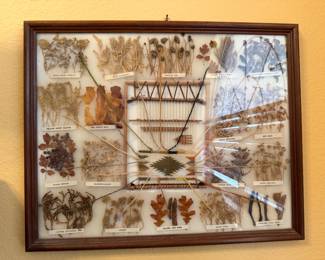 Vintage Navajo Natural Dye Chart