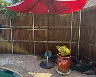 Large patio umbrella
