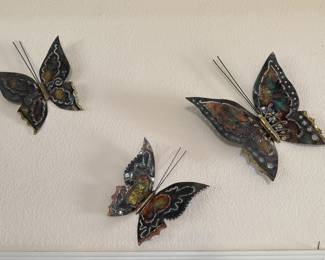 Metal Butterfly wall decor