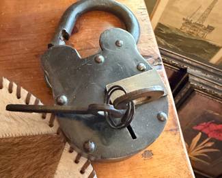 Cast iron lock