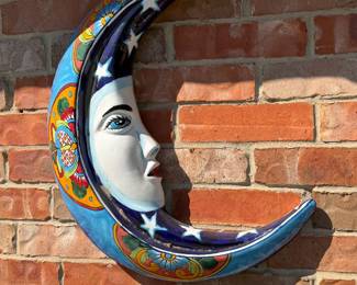 Talavera moon almost 24”