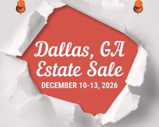 Dallas, GA Estate Sale - December 2026