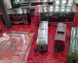 Die Cast, some train pieces