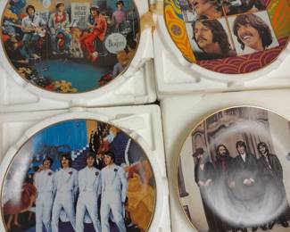 Beatles collectible plates