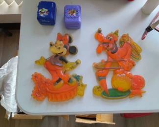 Vintage disney wall decor