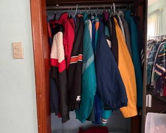 Vintage Starter and other jackets 