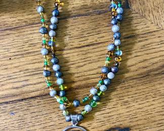 Amber Necklace by Susan O’Neal 