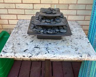 Sweet little fountain & hidden fountain basins