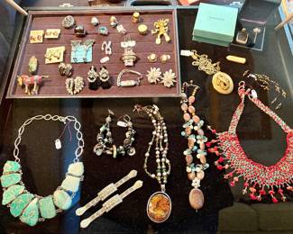 Costume & Sterling Silver Jewlery 