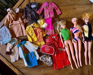 Wonderful vintage Barbie’s Including Vintage Barbie Clothing & Accessories 