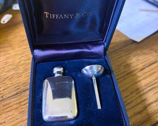 Sterling Tiffany & Co Perfume Flask