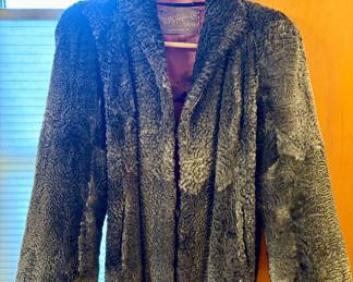 Vintage shearling coat