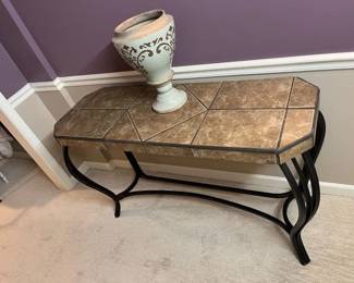 18 Tile Top Console Table