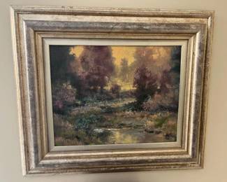 18 Philip Lekki Pastoral Oil On Panel