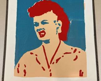 18 Lucille Ball Litho Unsigned Orignal 