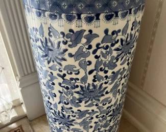 18 Floral Porcelain Umbrella Stand
