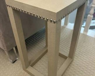 18 Modern Faux Snakeskin Accent Table