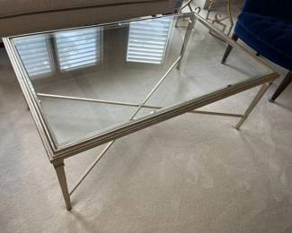 18 Glass Top Coffee Table