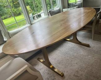 18 ModShop St. Lucia White Oak Dining Table
