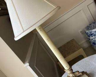 18 FleurDeLis Candlestick Table Lamp