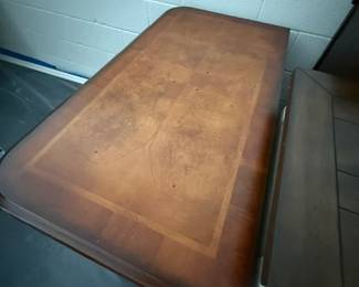 Top of Burl and Inlay Filing Cabinet