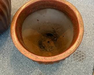Inside of Clay Planter