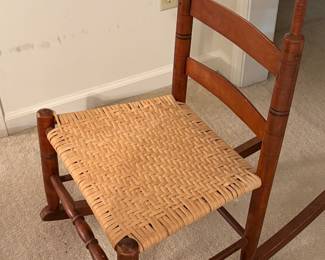 Turn-of-the-century rocking chair