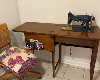 Antique sewing machine