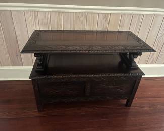 Deacons bench, back down
